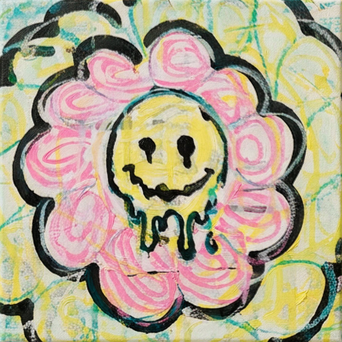 popart - 16" x 20" Mixed Media on Canvas