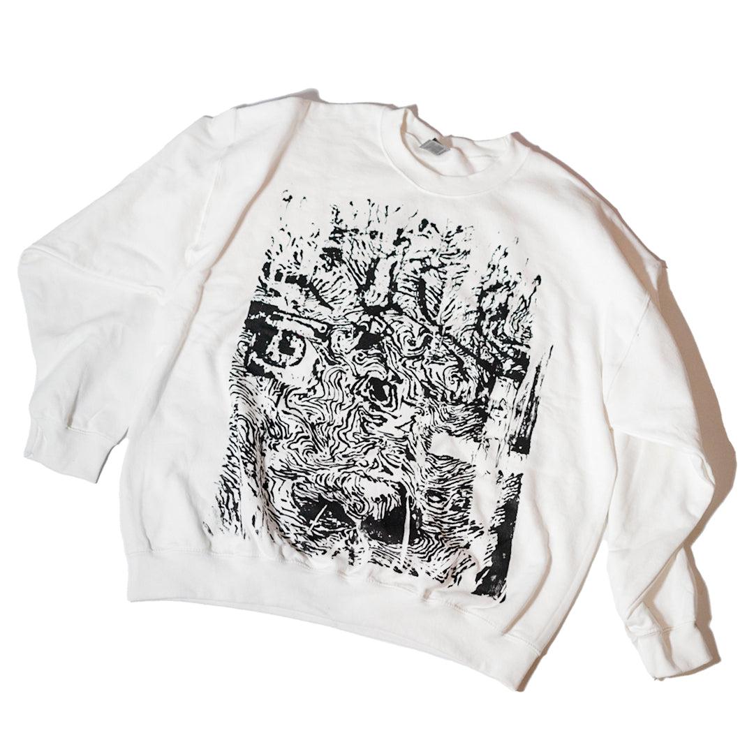 Peace Out - Screenprint on Sweater