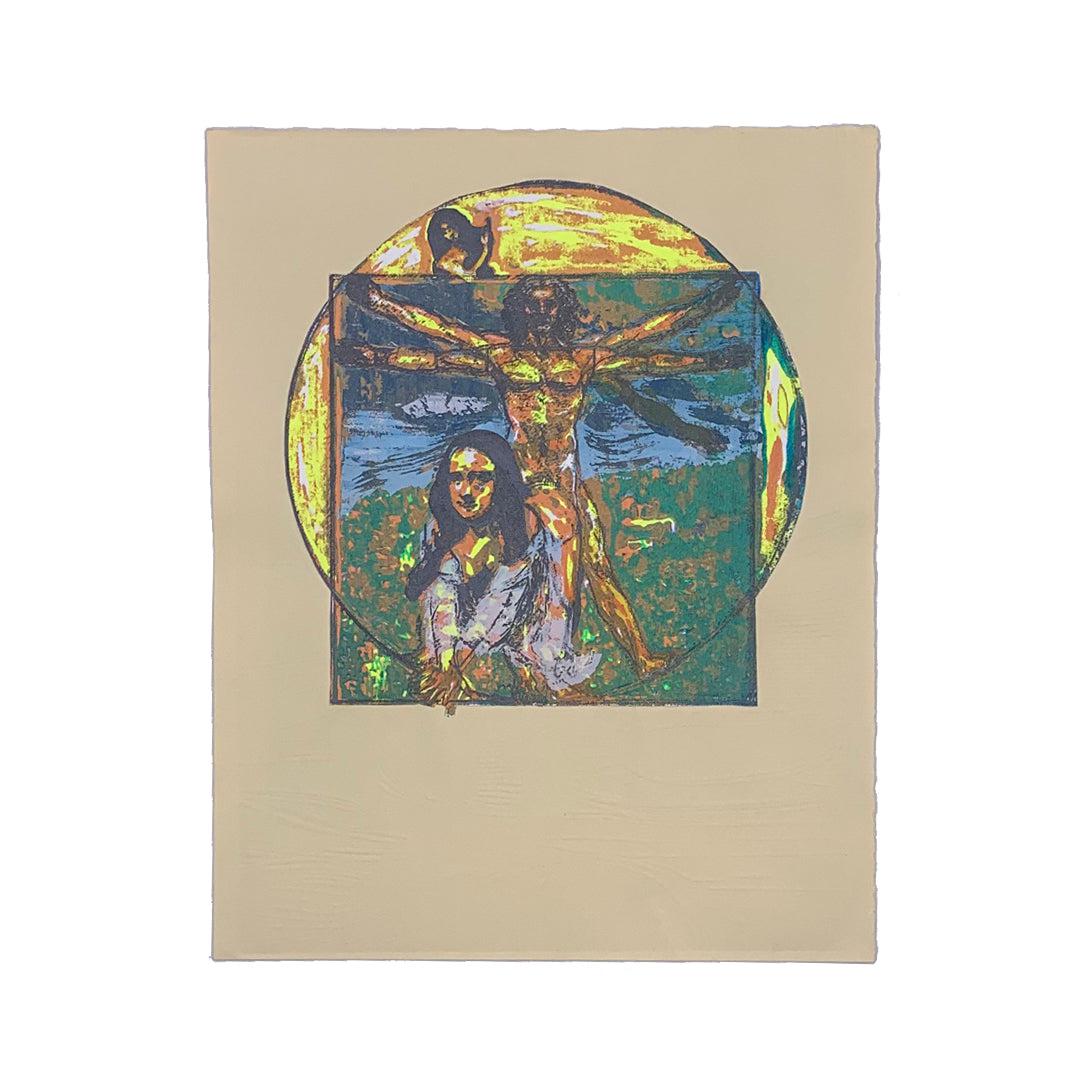 Canon of Nuclear Relations - 10" x 12" Screenprint on Arches Rives Paper