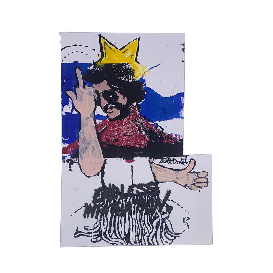 Endless Infatuation - 13" x 18" Screenprint on Arches Rives Paper