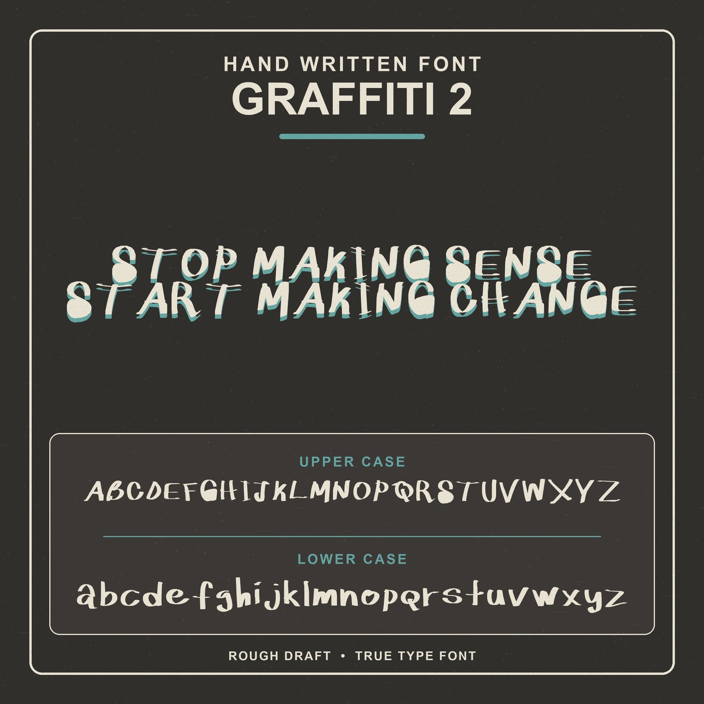 Graffiti 2 - Handwritten Font