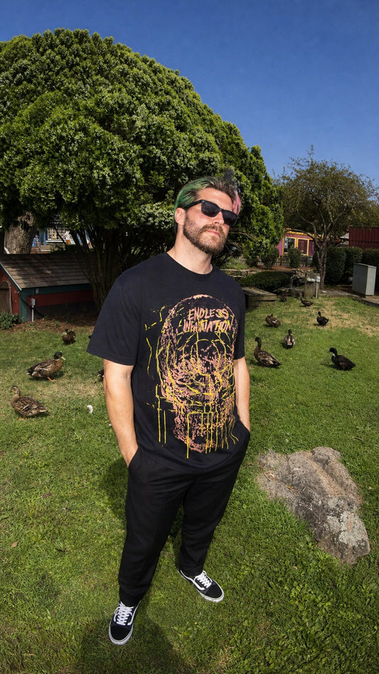 Endless Infatuation - Screenprint on T-shirt