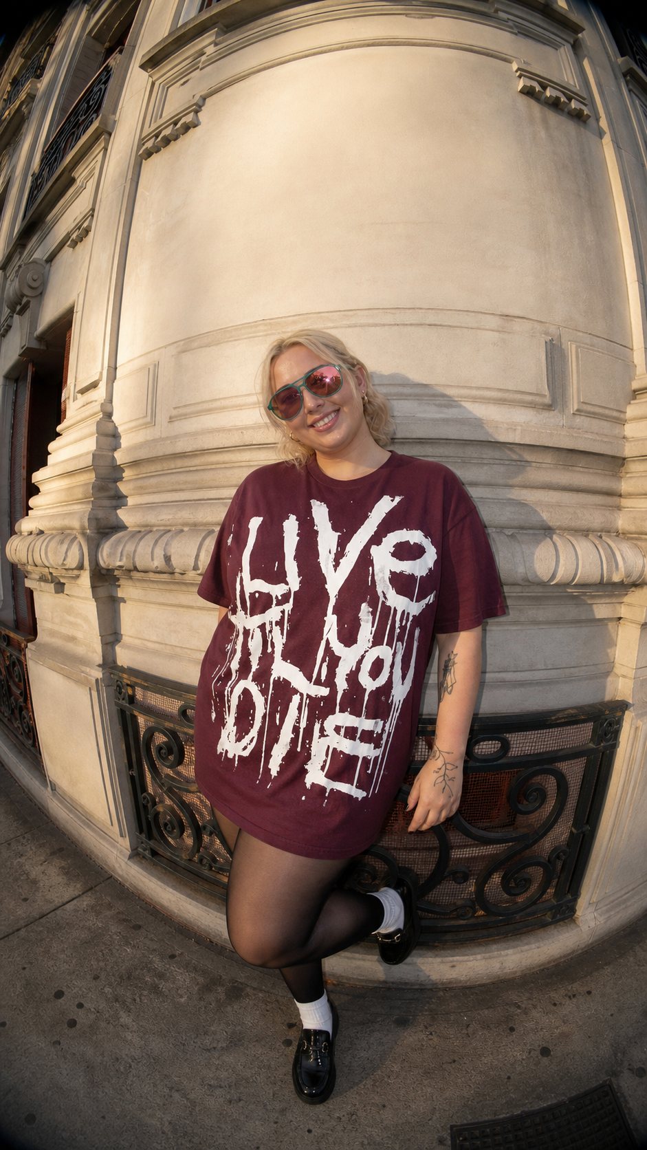 Live Til You Die - Screenprint on T-shirt