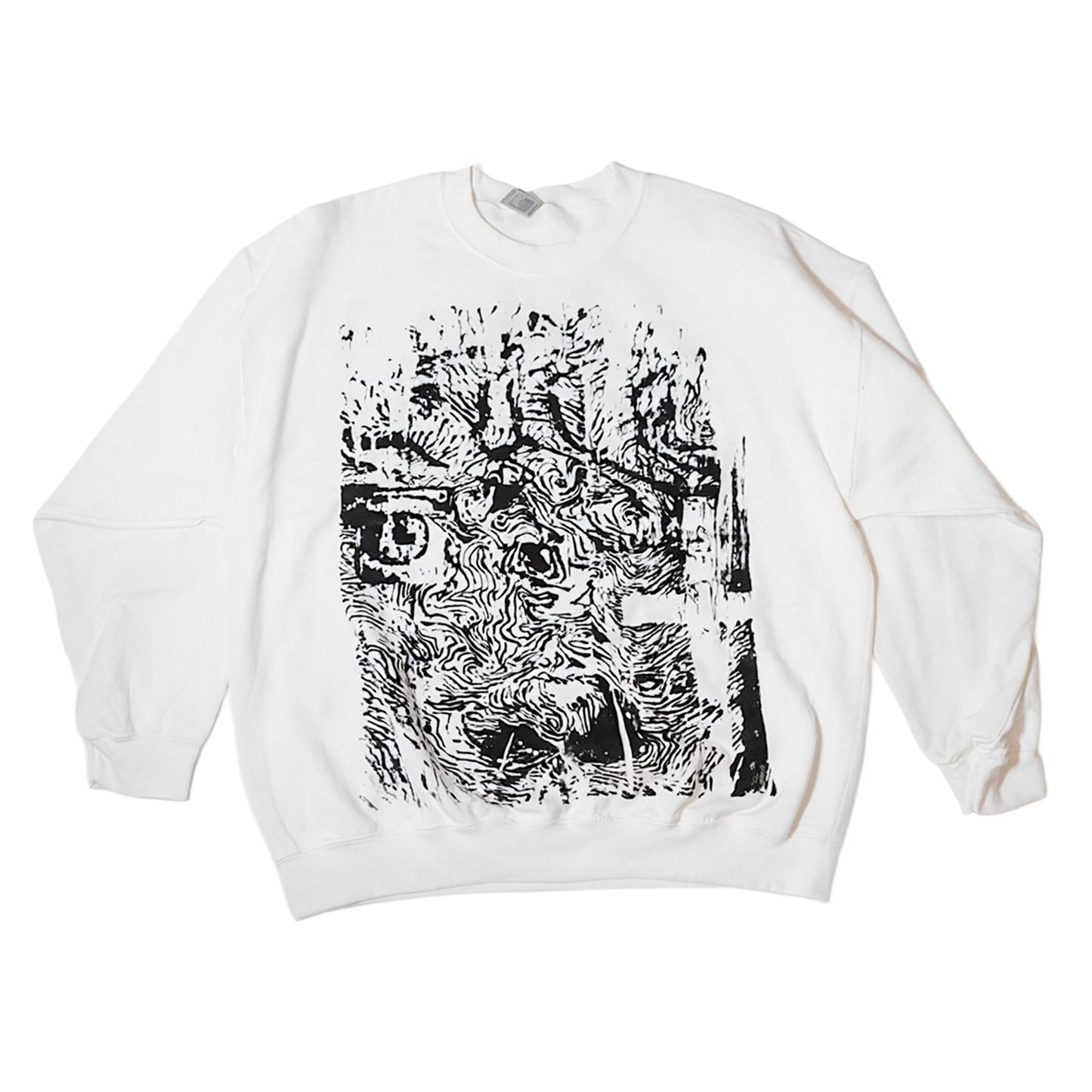 Peace Out - Screenprint on Sweater