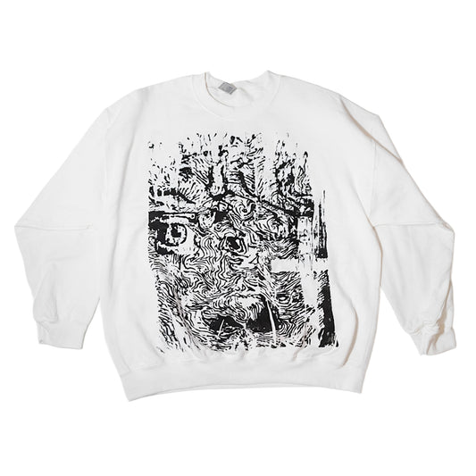 Peace Out - Screenprint on Sweater
