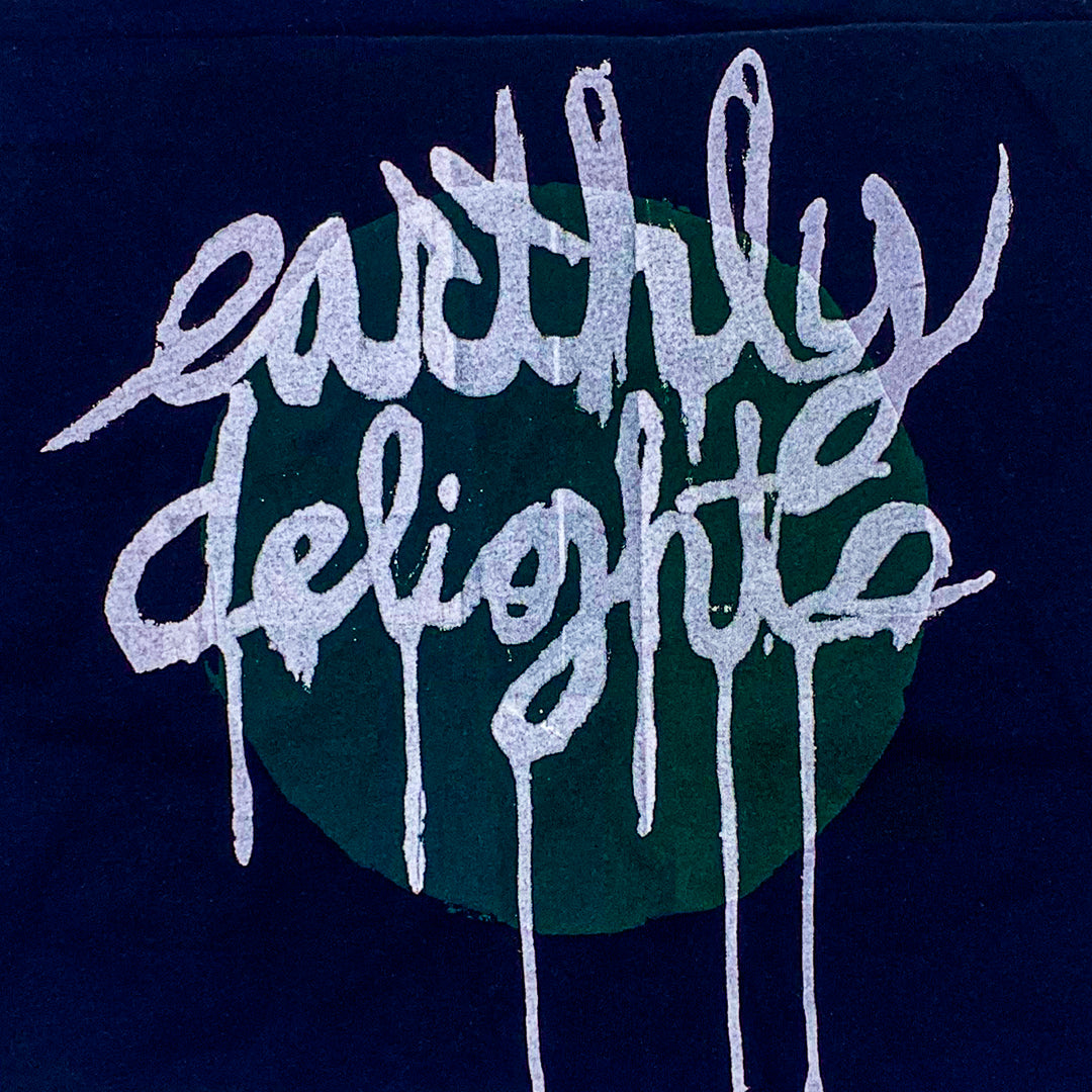 Earthly Delights - Screenprint on T-shirt