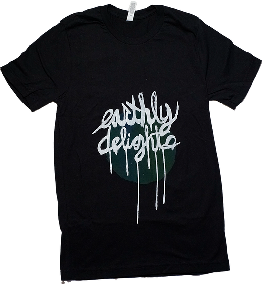 Earthly Delights - Screenprint on T-shirt